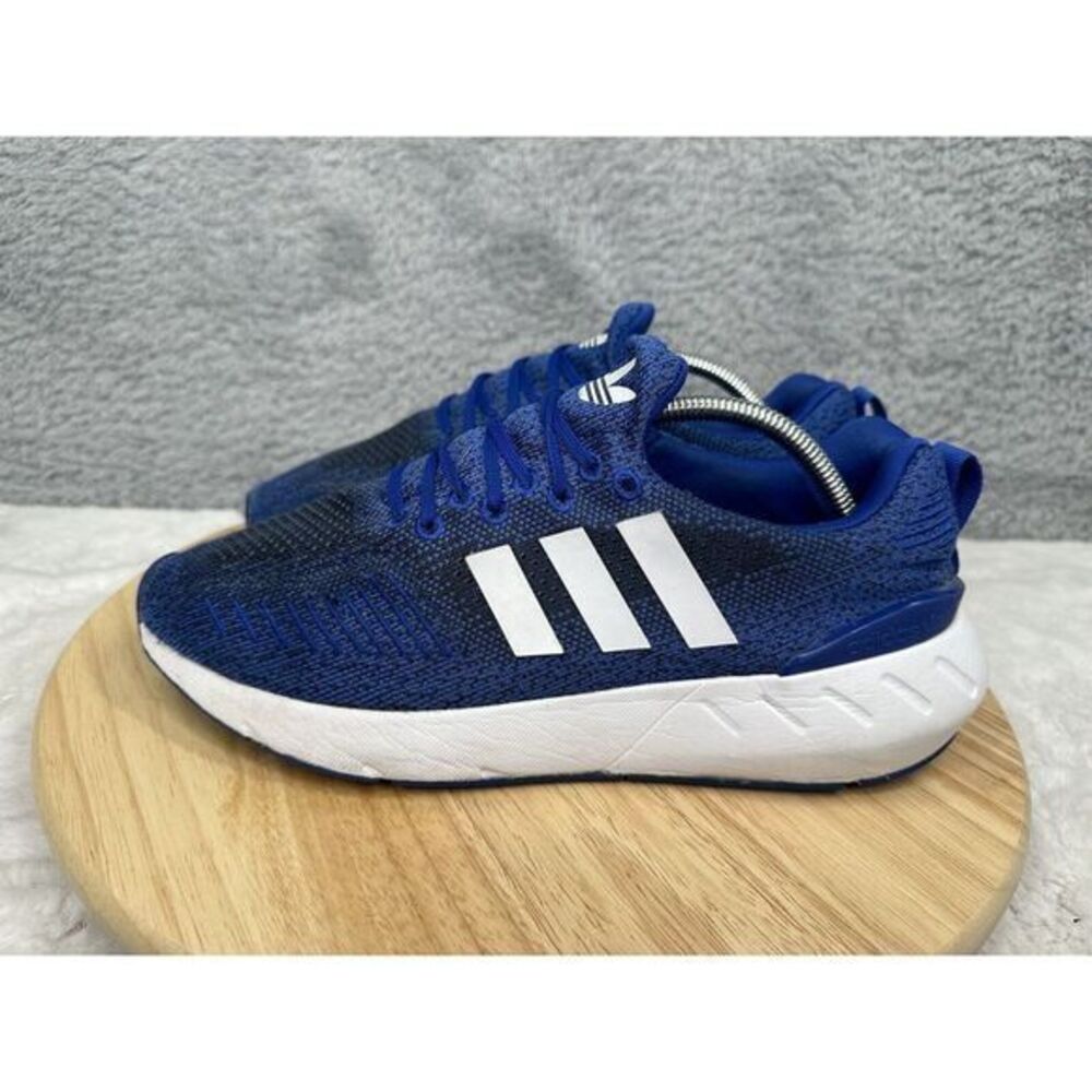 Adidas Mens Swift Run 22 035004 Black Running Shoes Sneakers Size 9.5 - Picture 1 of 9